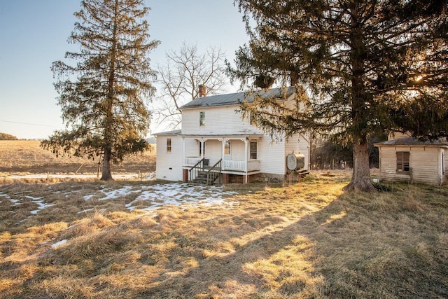 view of rear view of house