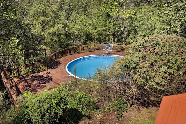 view of swimming pool