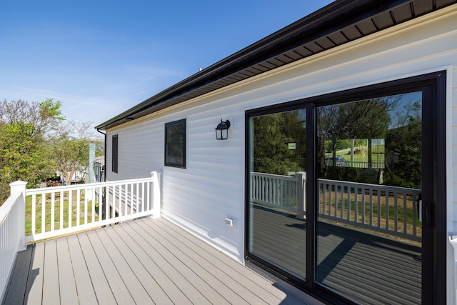 view of deck