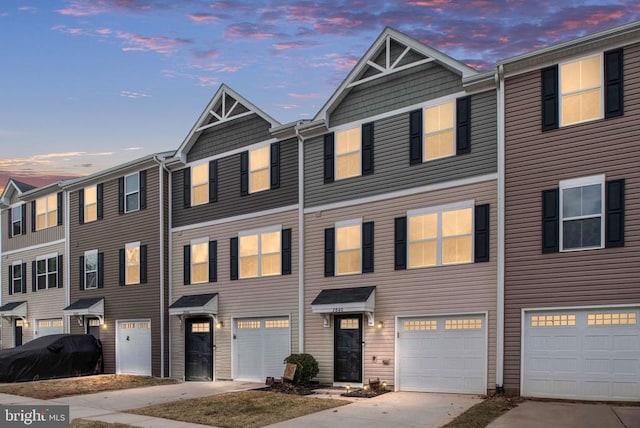 view of townhome / multi-family property