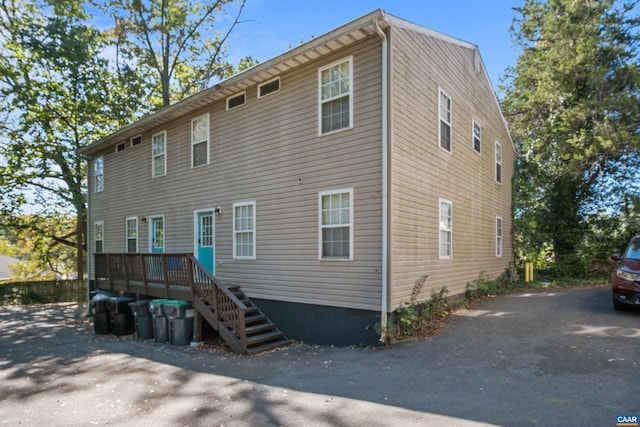 1122 Preston Ave Unit A-B, Charlottesville, VA 22903 - rear view of property with crawl space