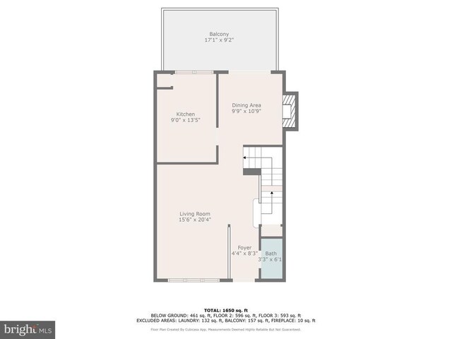 10718 Brice Ct, Fredericksburg, VA 22407 - floor plan / room layout