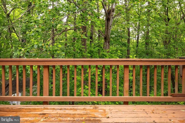 9814 Dominion Forest Cir, Fredericksburg, VA 22408 - view of wooden deck