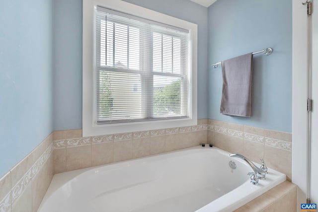 2153 Saranac Ct, Charlottesville, VA 22911 - full bathroom with a wealth of natural light and a garden tub
