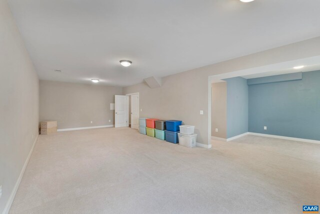 2153 Saranac Ct, Charlottesville, VA 22911 - finished below grade area with carpet floors and baseboards