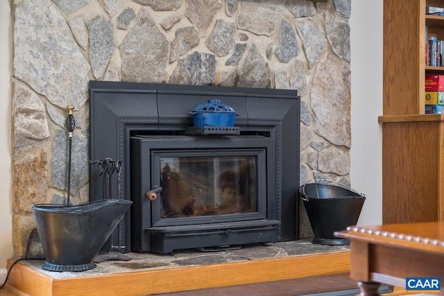 168 Lakeland Ln, Faber, VA 22938 - detailed view of a fireplace
