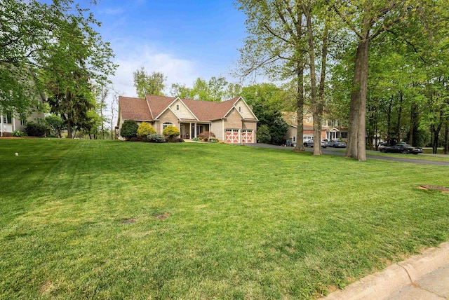 1763 Red Top Orchard Rd, Waynesboro, VA 22980 - ranch-style home with a front yard, brick siding, and driveway
