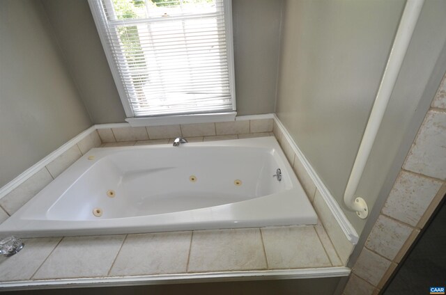 1895 Westview Rd, Charlottesville, VA 22903 - bathroom with plenty of natural light and a tub with jets