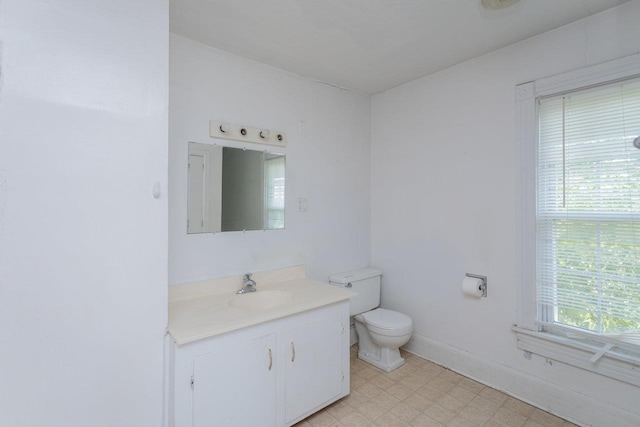 1221 Keezletown Rd, Weyers Cave, VA 24486 - bathroom with vanity and toilet
