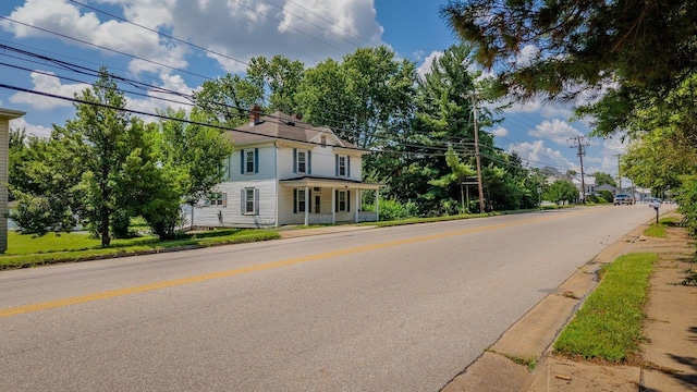 1221 Keezletown Rd, Weyers Cave, VA 24486 - view of asphalt street featuring curbs and sidewalks