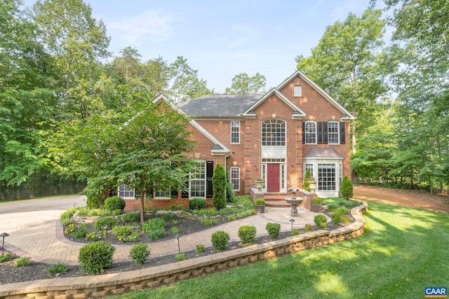 797 Willow Ridge Rd, Troy, VA 22974 - view of front of house featuring brick siding and a front yard