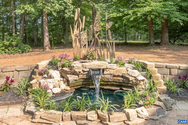 797 Willow Ridge Rd, Troy, VA 22974 - view of yard featuring a garden pond