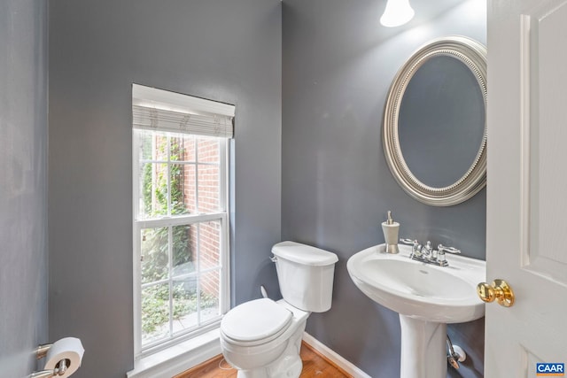 797 Willow Ridge Rd, Troy, VA 22974 - bathroom featuring toilet and wood finished floors