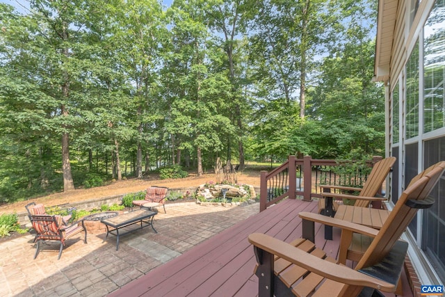 797 Willow Ridge Rd, Troy, VA 22974 - deck featuring a patio area