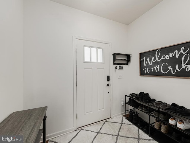 1420 Teagan Dr, Fredericksburg, VA 22408 - foyer entrance featuring baseboards