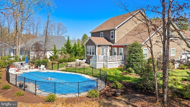 11135 Vanderbilt Cv, Spotsylvania, VA 22551 - view of swimming pool with fence and a patio