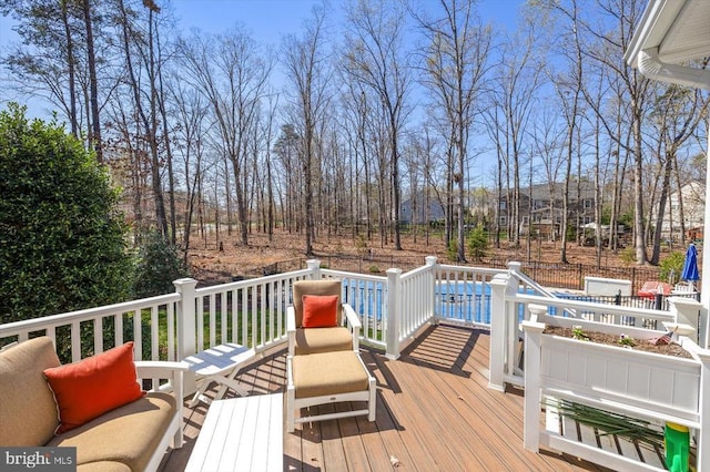 11135 Vanderbilt Cv, Spotsylvania, VA 22551 - wooden deck featuring fence