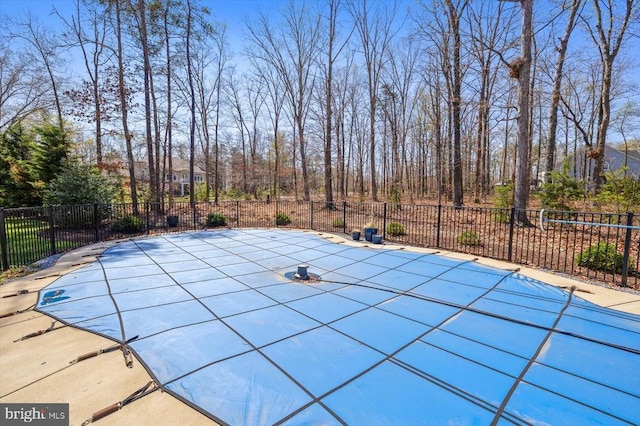 11135 Vanderbilt Cv, Spotsylvania, VA 22551 - view of swimming pool featuring fence and a patio area