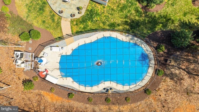 11135 Vanderbilt Cv, Spotsylvania, VA 22551 - bird's eye view of a pool area
