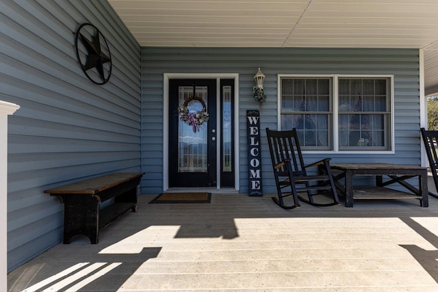 796 Battlecreek Rd, Stanley, VA 22851 - property entrance with a porch