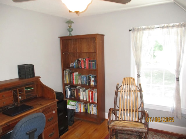 835 Rosser Ave, Waynesboro, VA 22980 - office area with light wood-style flooring