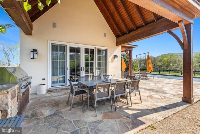  - view of patio / terrace with outdoor dining space