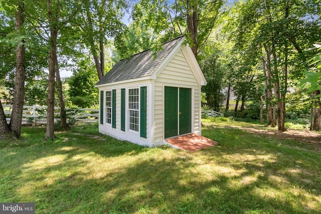 11918 Boulder Ct, Spotsylvania, VA 22553 - view of outdoor structure featuring view of scattered trees