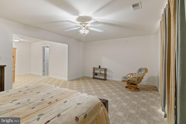 11918 Boulder Ct, Spotsylvania, VA 22553 - bedroom featuring light carpet and ceiling fan