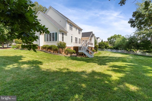 11918 Boulder Ct, Spotsylvania, VA 22553 - rear view of property featuring stairs