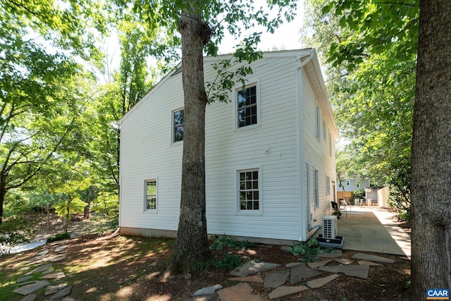 1601 Antoinette Ave, Charlottesville, VA 22903 - view of side of home featuring a patio area and an ac unit