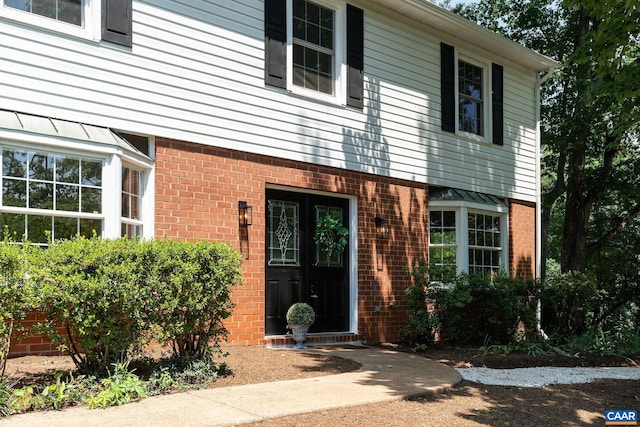 1601 Antoinette Ave, Charlottesville, VA 22903 - view of exterior entry with brick siding