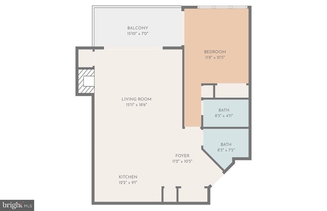 1545 Cliffs, Roseland, VA 22967 - room layout