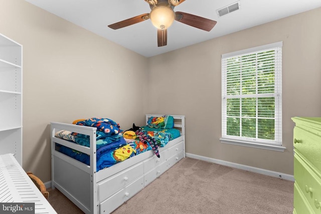 249 Whitworth Dr, Culpeper, VA 22701 - carpeted bedroom with multiple windows and a ceiling fan