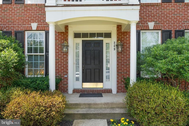249 Whitworth Dr, Culpeper, VA 22701 - entrance to property with brick siding