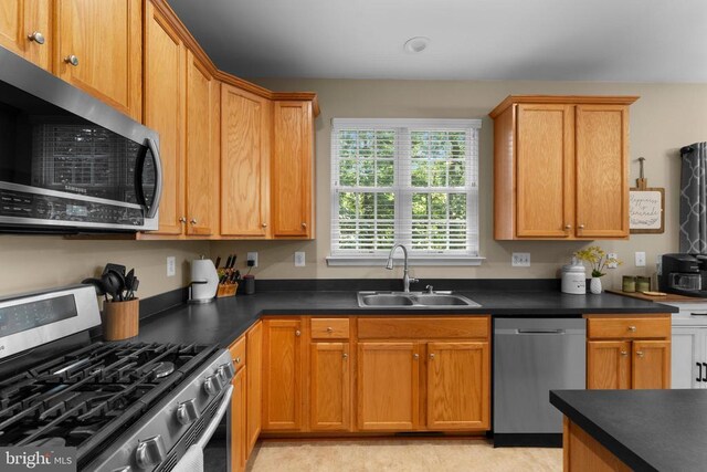 249 Whitworth Dr, Culpeper, VA 22701 - kitchen with appliances with stainless steel finishes and dark countertops