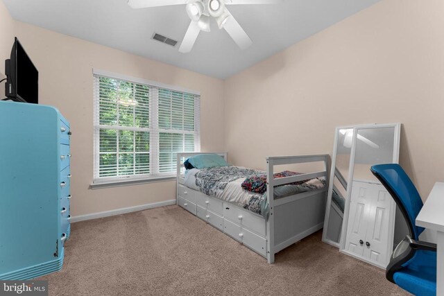 249 Whitworth Dr, Culpeper, VA 22701 - carpeted bedroom with baseboards and ceiling fan