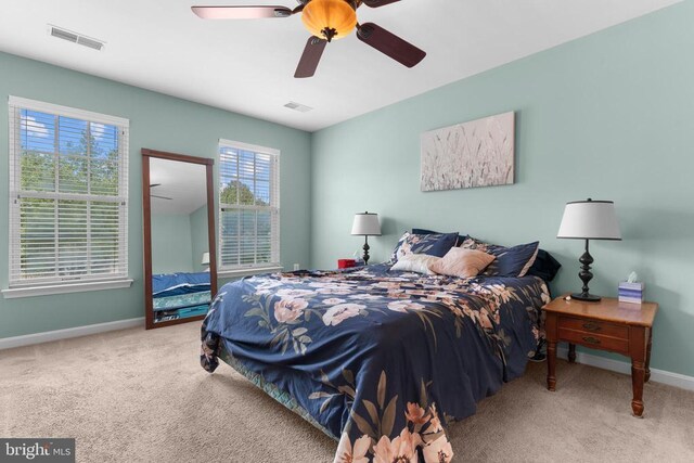 249 Whitworth Dr, Culpeper, VA 22701 - bedroom featuring carpet flooring and ceiling fan