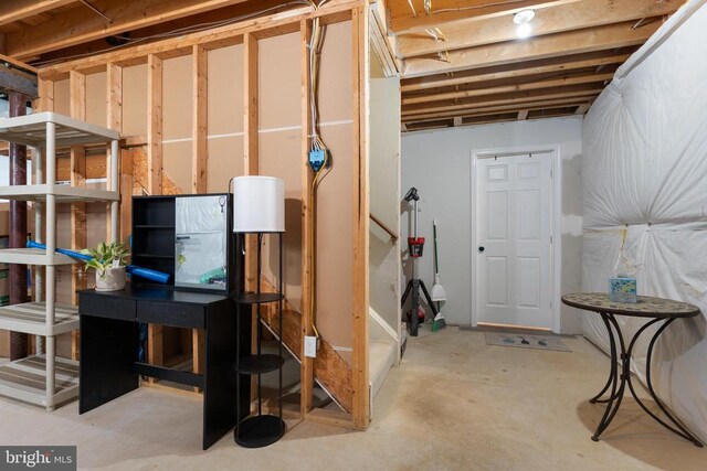 249 Whitworth Dr, Culpeper, VA 22701 - view of unfinished below grade area