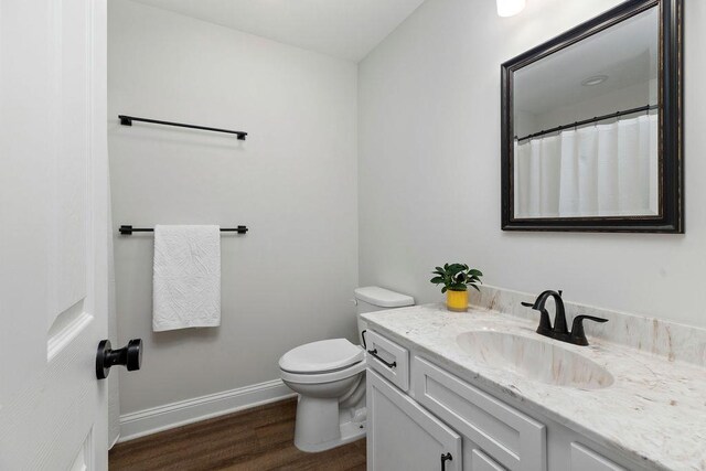 170 Lindburgh Dr, Waynesboro, VA 22980 - bathroom with vanity and wood finished floors