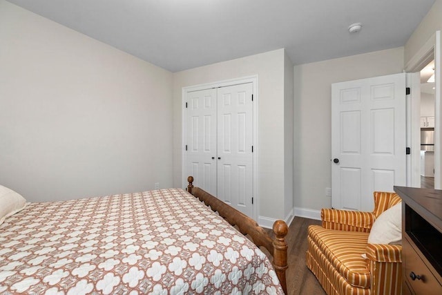 170 Lindburgh Dr, Waynesboro, VA 22980 - bedroom featuring wood finished floors and a closet