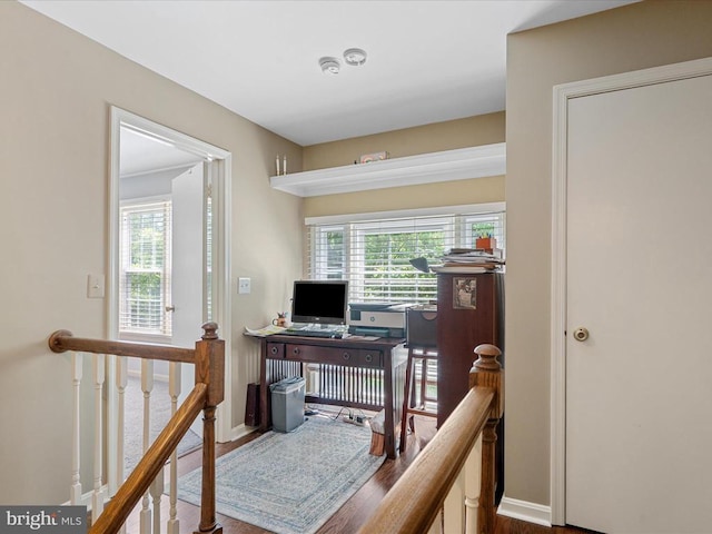 33 Pepper Tree Ct, Warrenton, VA 20186 - home office with wood finished floors and baseboards