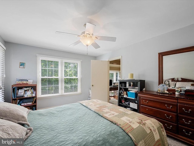 33 Pepper Tree Ct, Warrenton, VA 20186 - carpeted bedroom with a ceiling fan