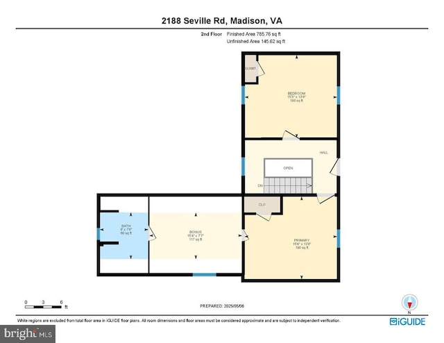 2188 Seville Rd, Madison, VA 22727 - property floor plan