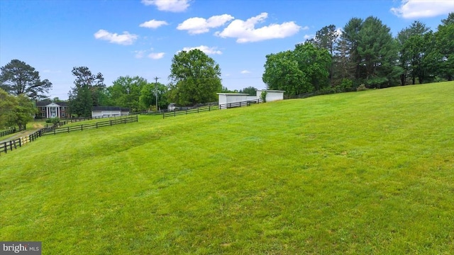 2188 Seville Rd, Madison, VA 22727 - view of yard featuring a view of rural / pastoral area and an outdoor structure