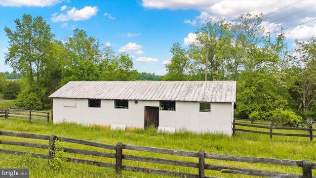 2188 Seville Rd, Madison, VA 22727 - view of outbuilding featuring an outdoor structure and fence