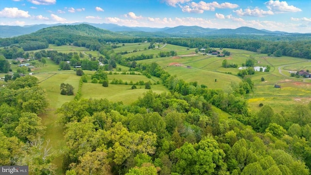 2188 Seville Rd, Madison, VA 22727 - aerial view of sparsely populated area featuring a mountain backdrop