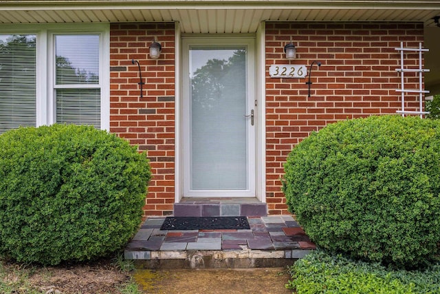 3226 Old Thirty Three Rd, Rockingham, VA 22801 - doorway to property featuring brick siding