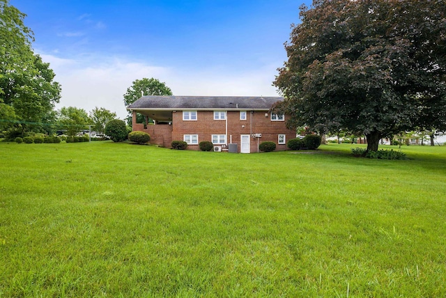 3226 Old Thirty Three Rd, Rockingham, VA 22801 - rear view of property with a lawn and central AC