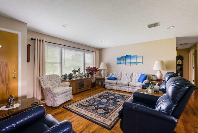 3226 Old Thirty Three Rd, Rockingham, VA 22801 - living room featuring wood finished floors and recessed lighting