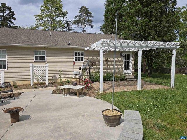 1060 E River Rd, Palmyra, VA 23055 - view of patio featuring a gazebo and grilling area
